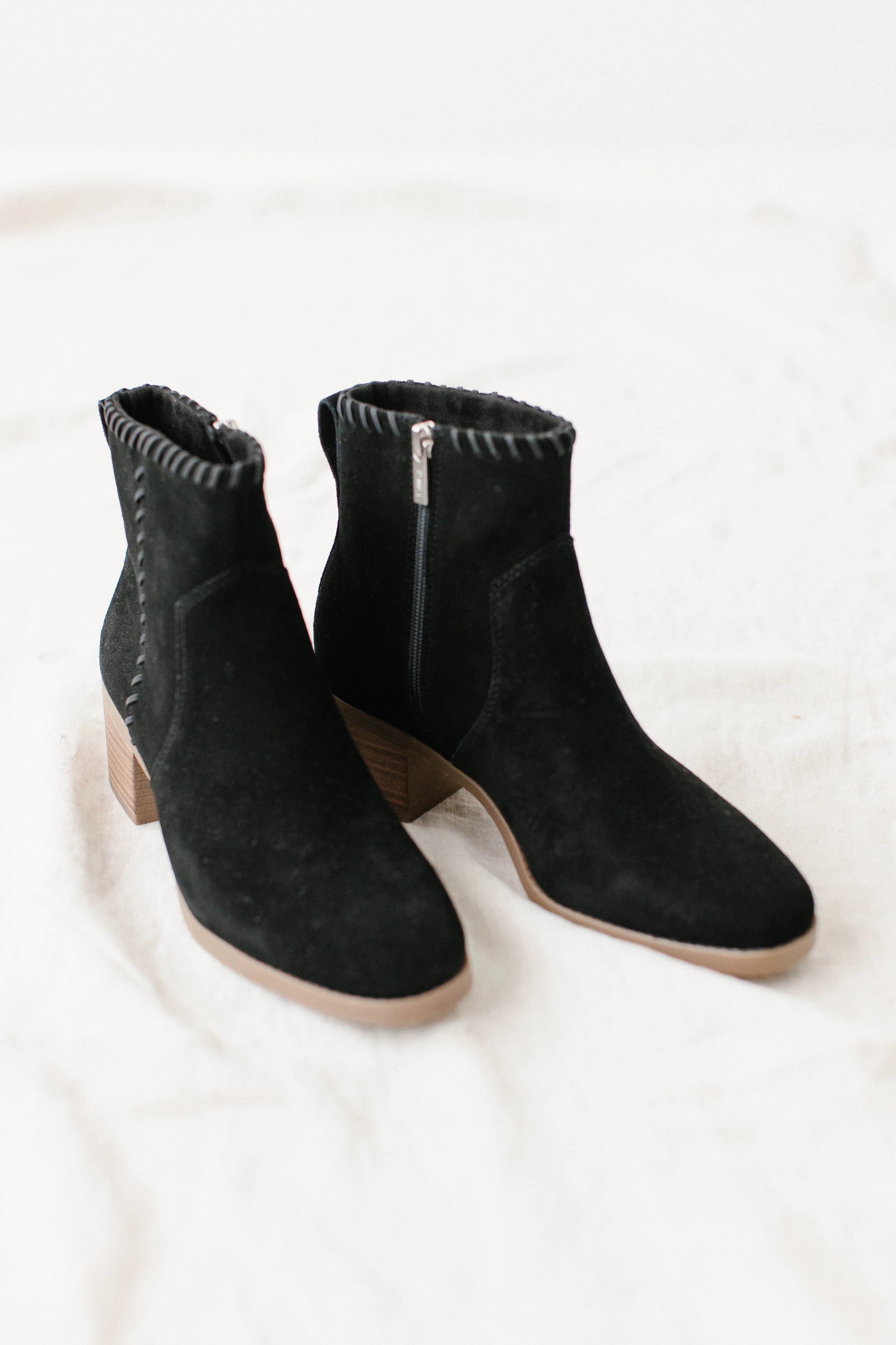 TOMS Suede Boots in Black FINAL SALE - Image 3
