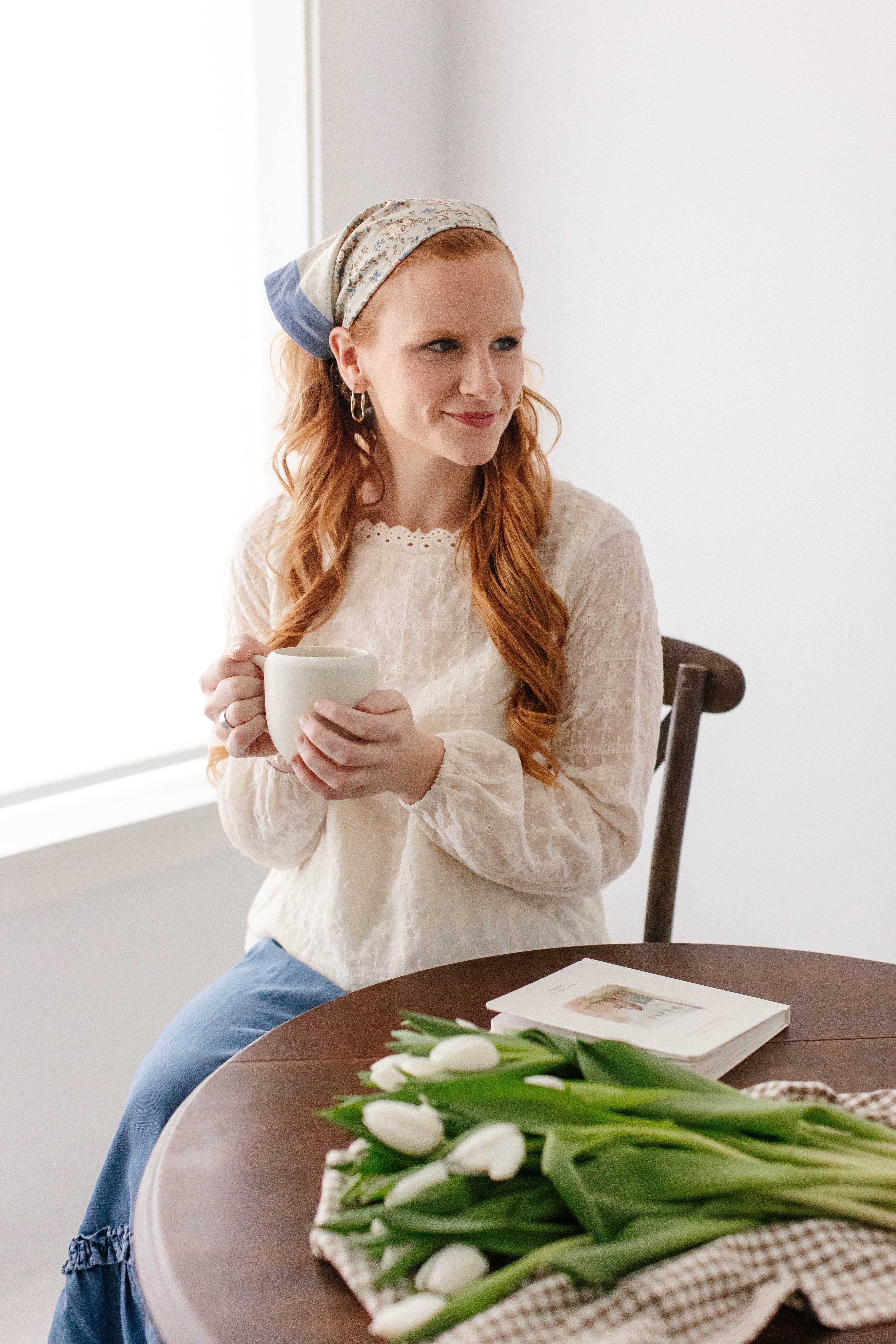 Victoria Embroidered Lace Top - Image 7