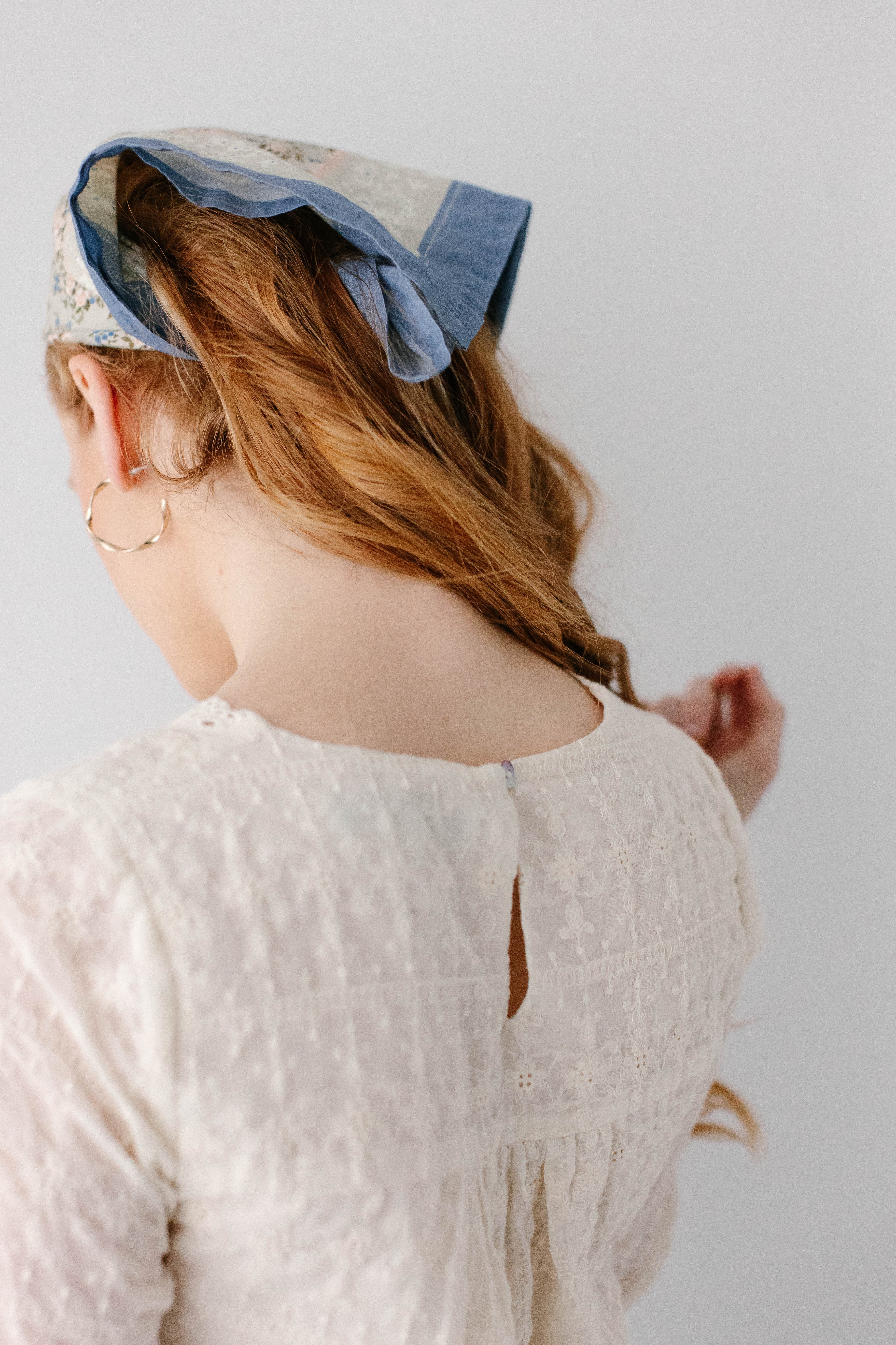 Victoria Embroidered Lace Top - Image 9