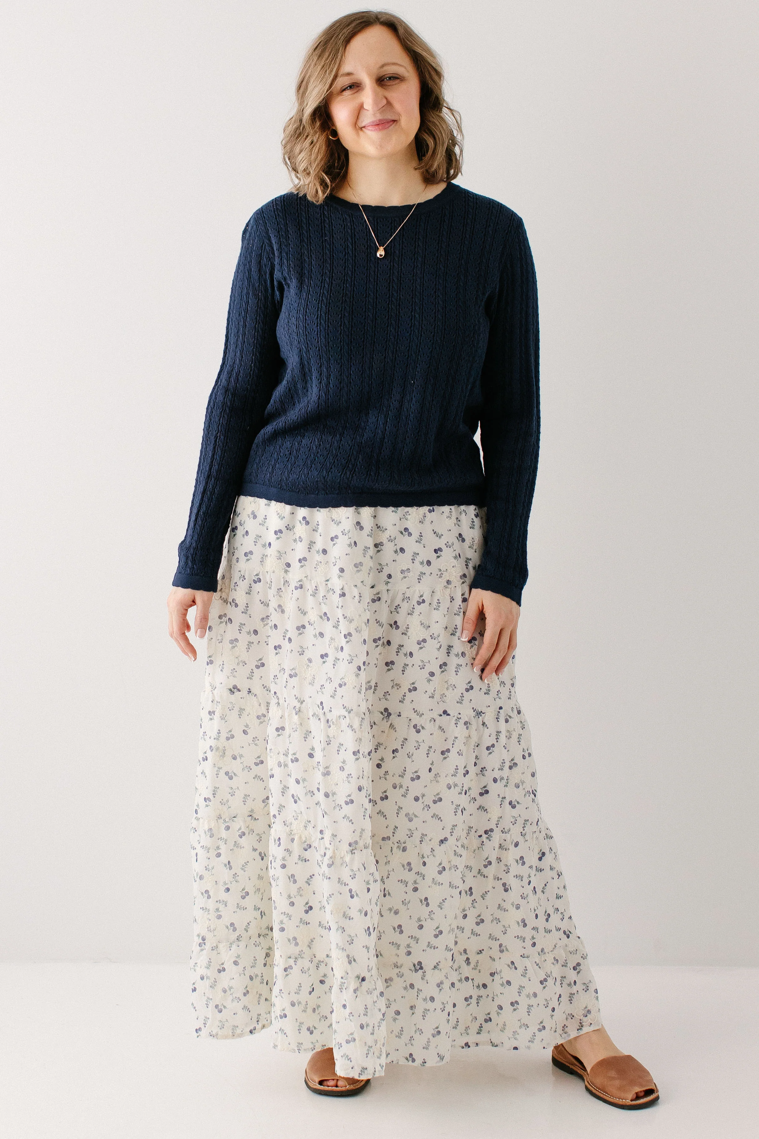 Waverly Pointelle Sweater FINAL SALE - Image 5