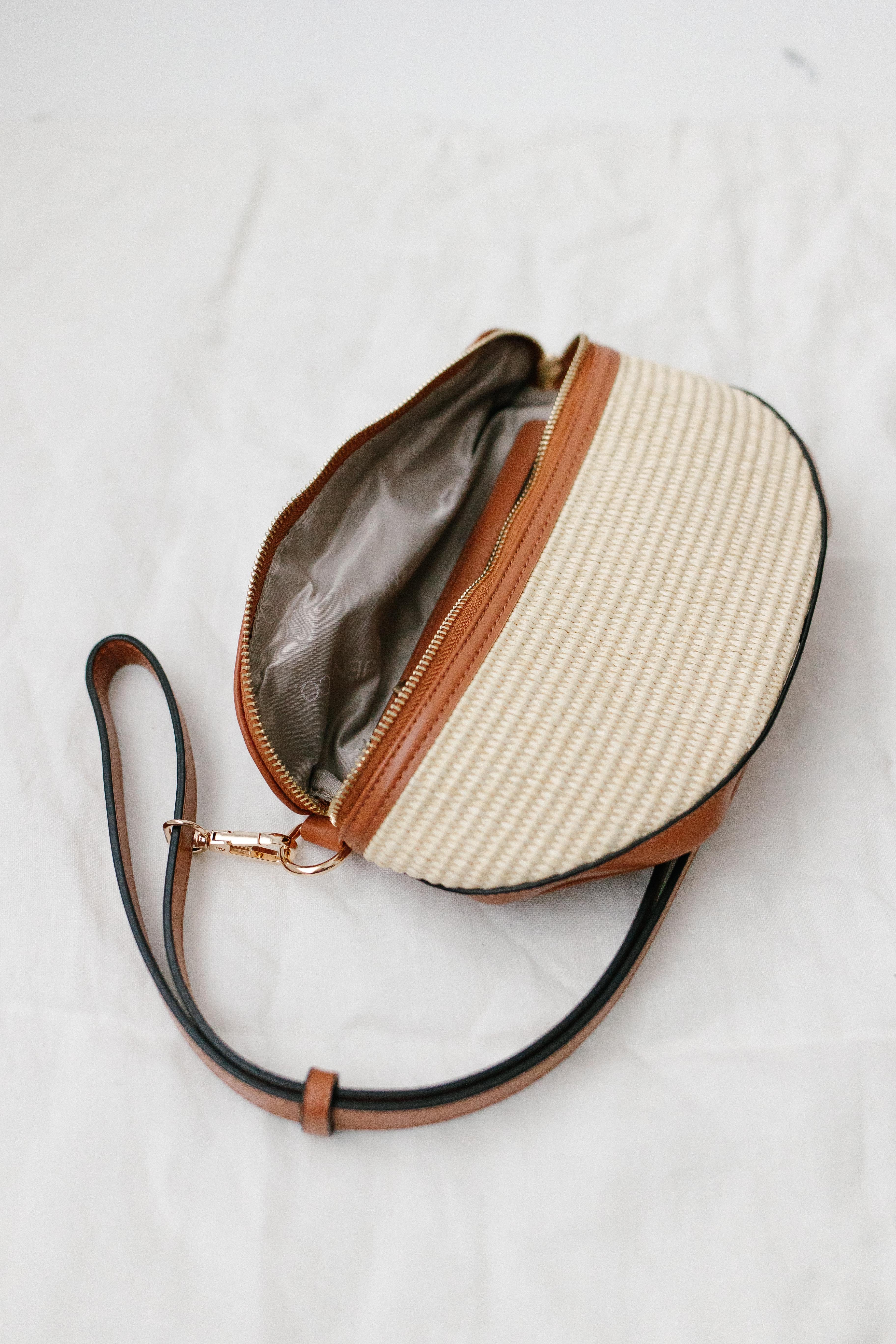 Woven Crossbody Belt Bag - Image 6