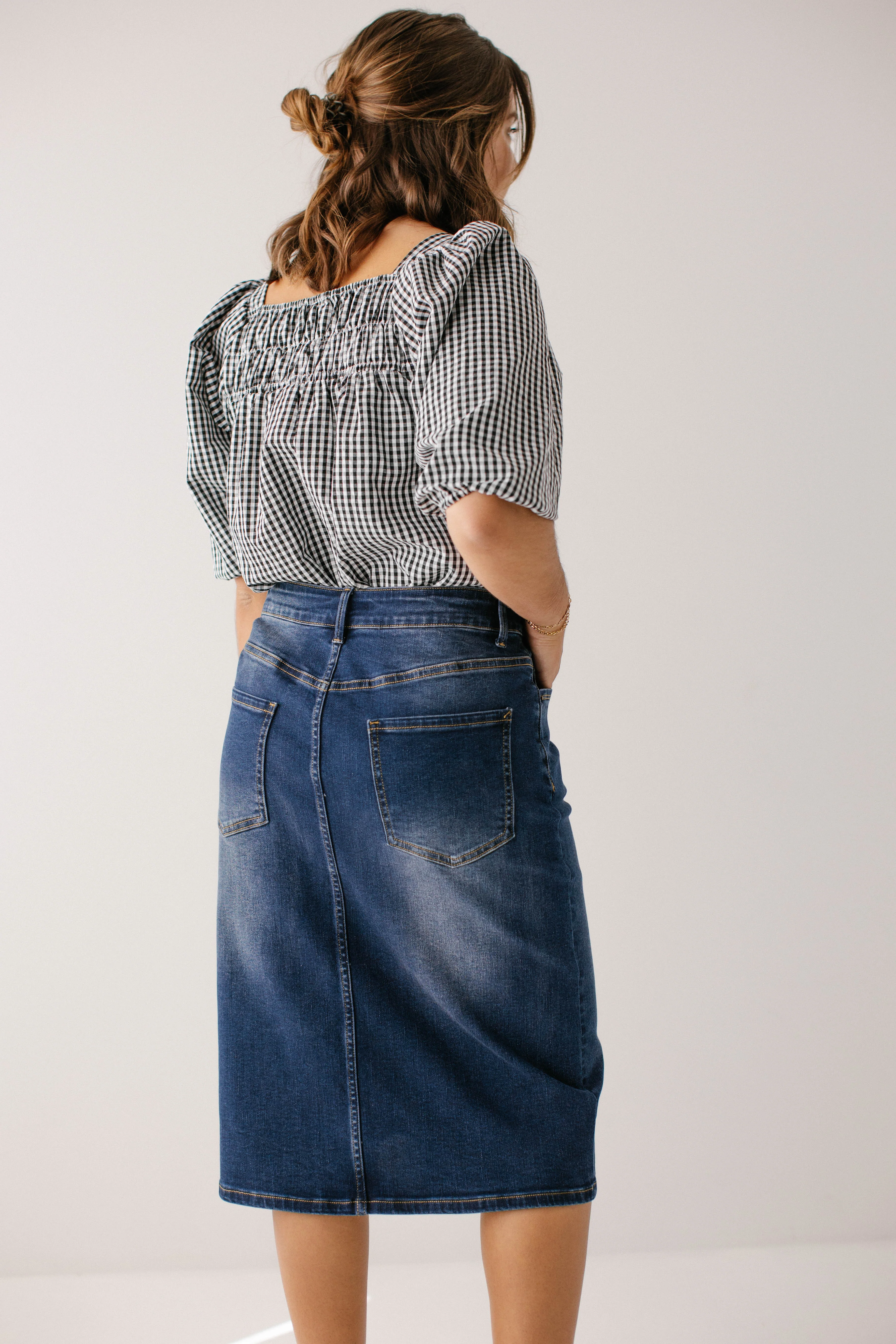 Wren Classic Denim Skirt - Image 15