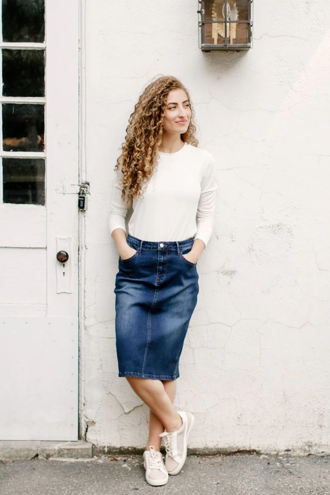 Wren Classic Denim Skirt - Image 17