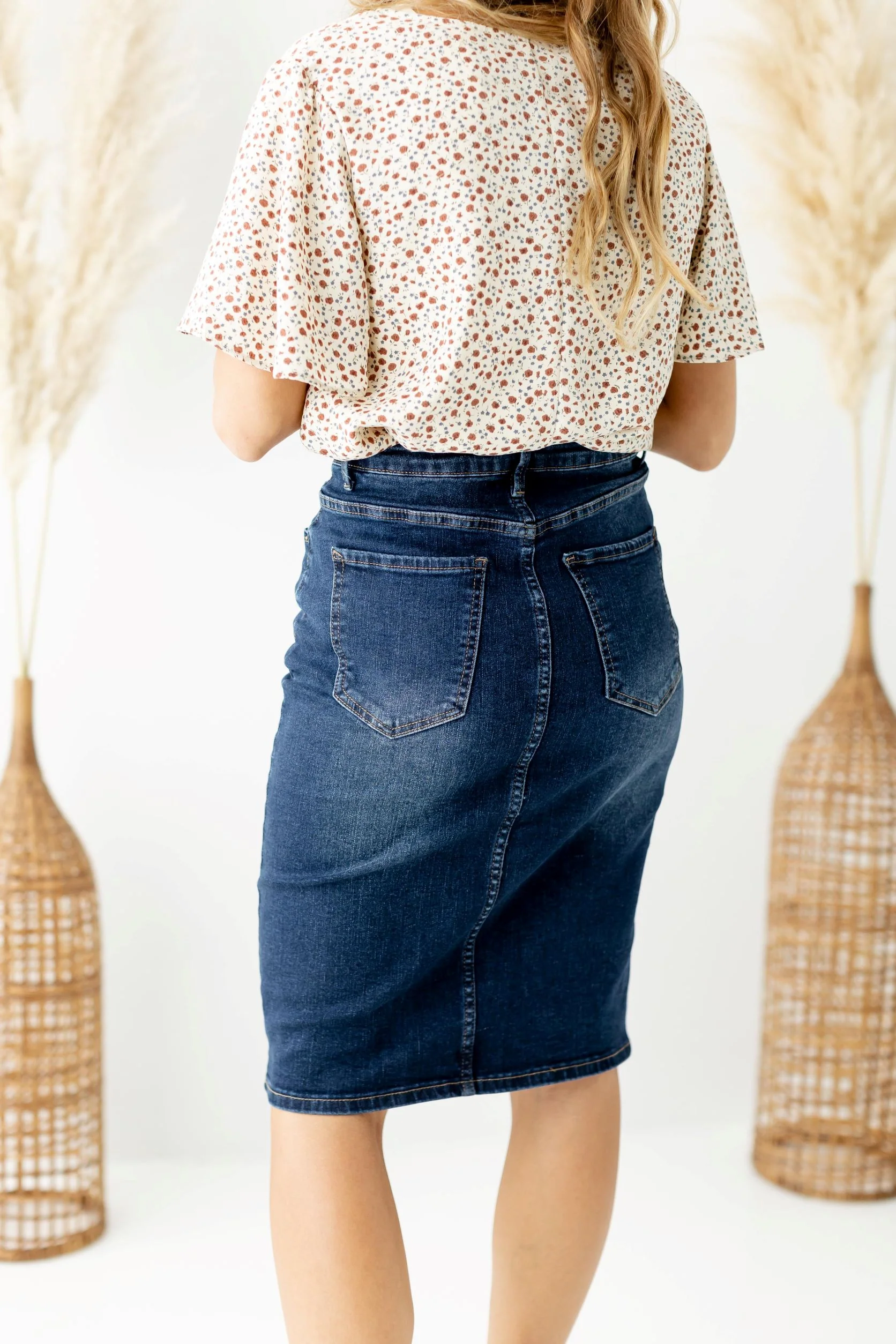 Wren Classic Denim Skirt - Image 21