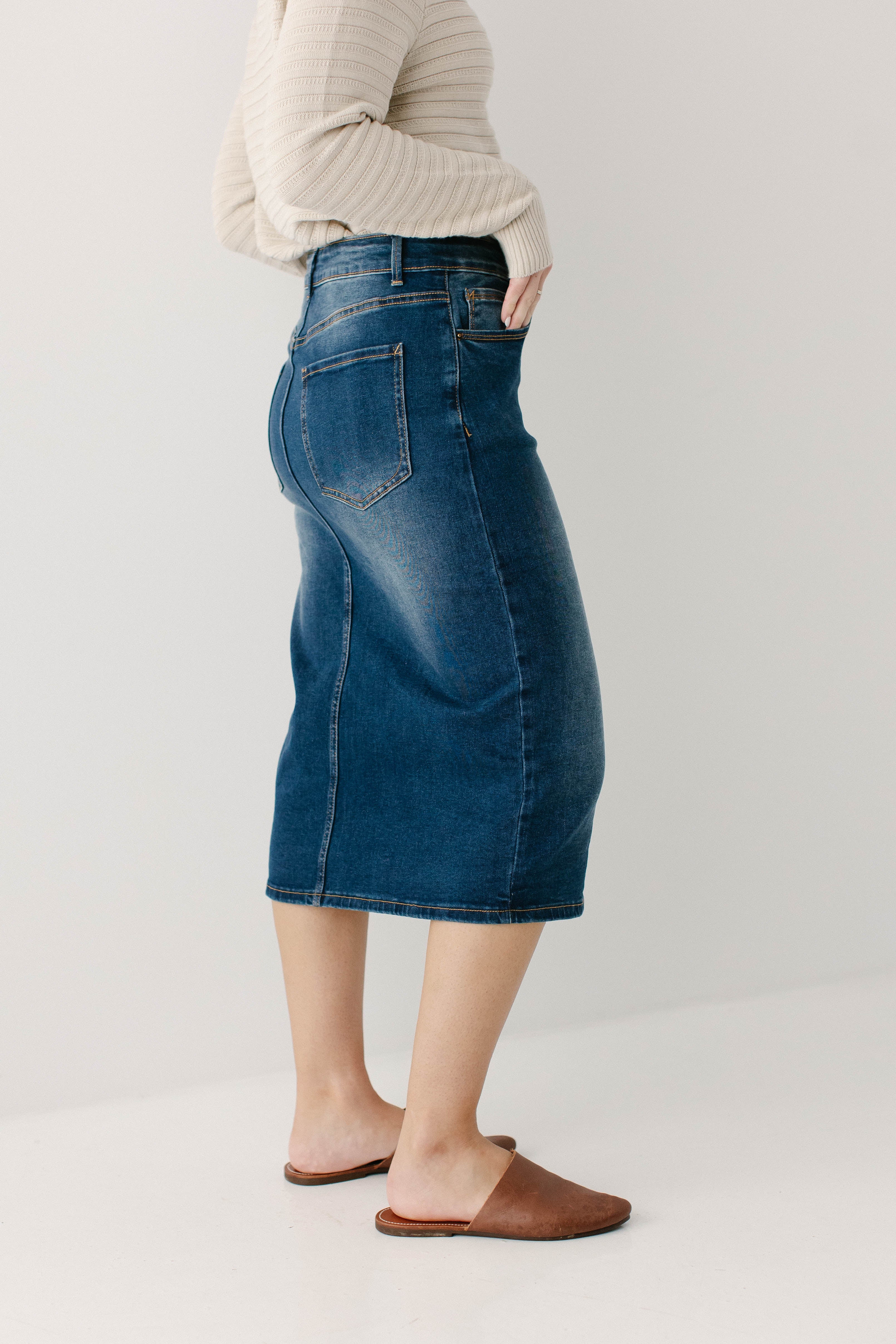 Wren Classic Denim Skirt - Image 23