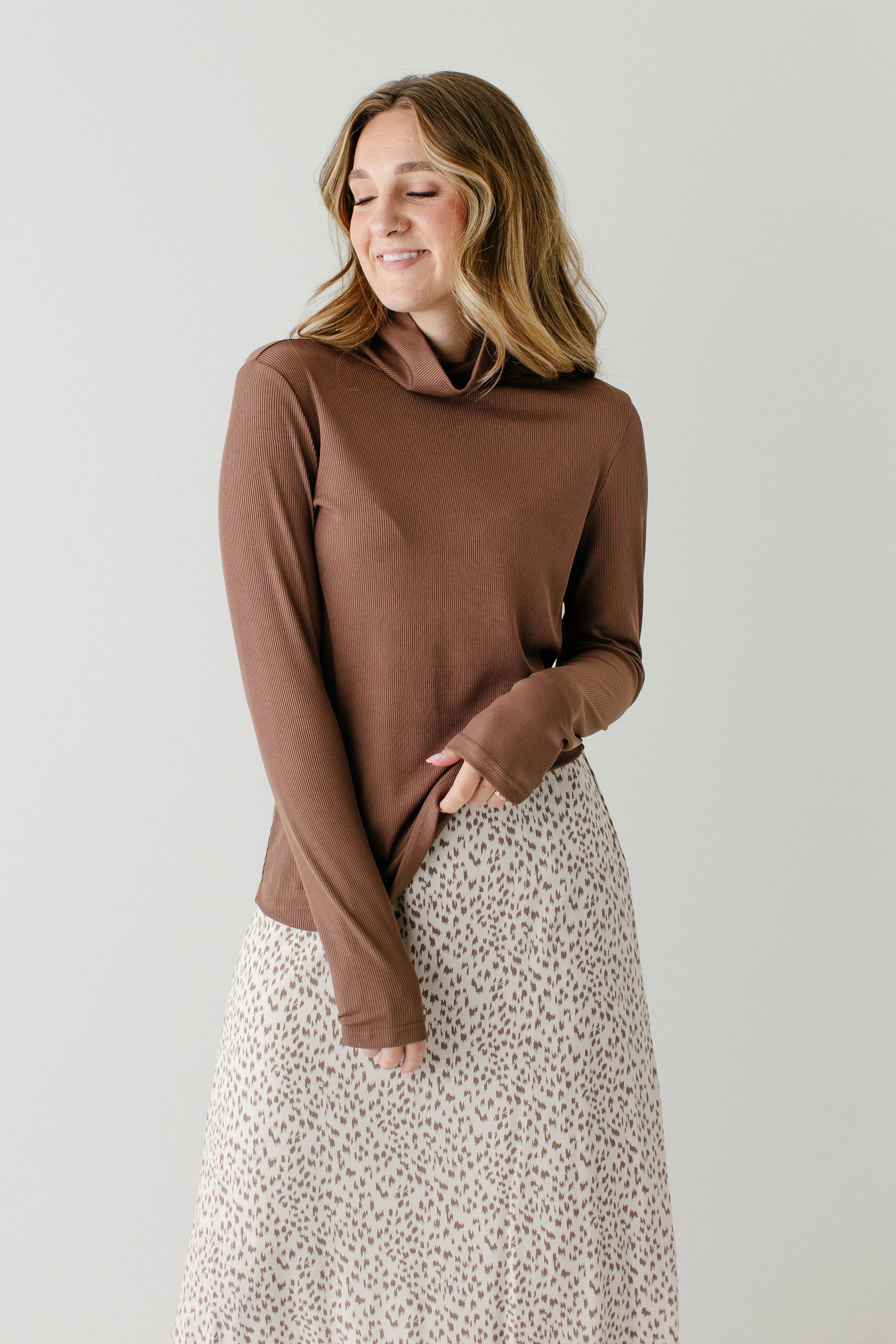 Zuri Ribbed Turtleneck FINAL SALE - Image 10