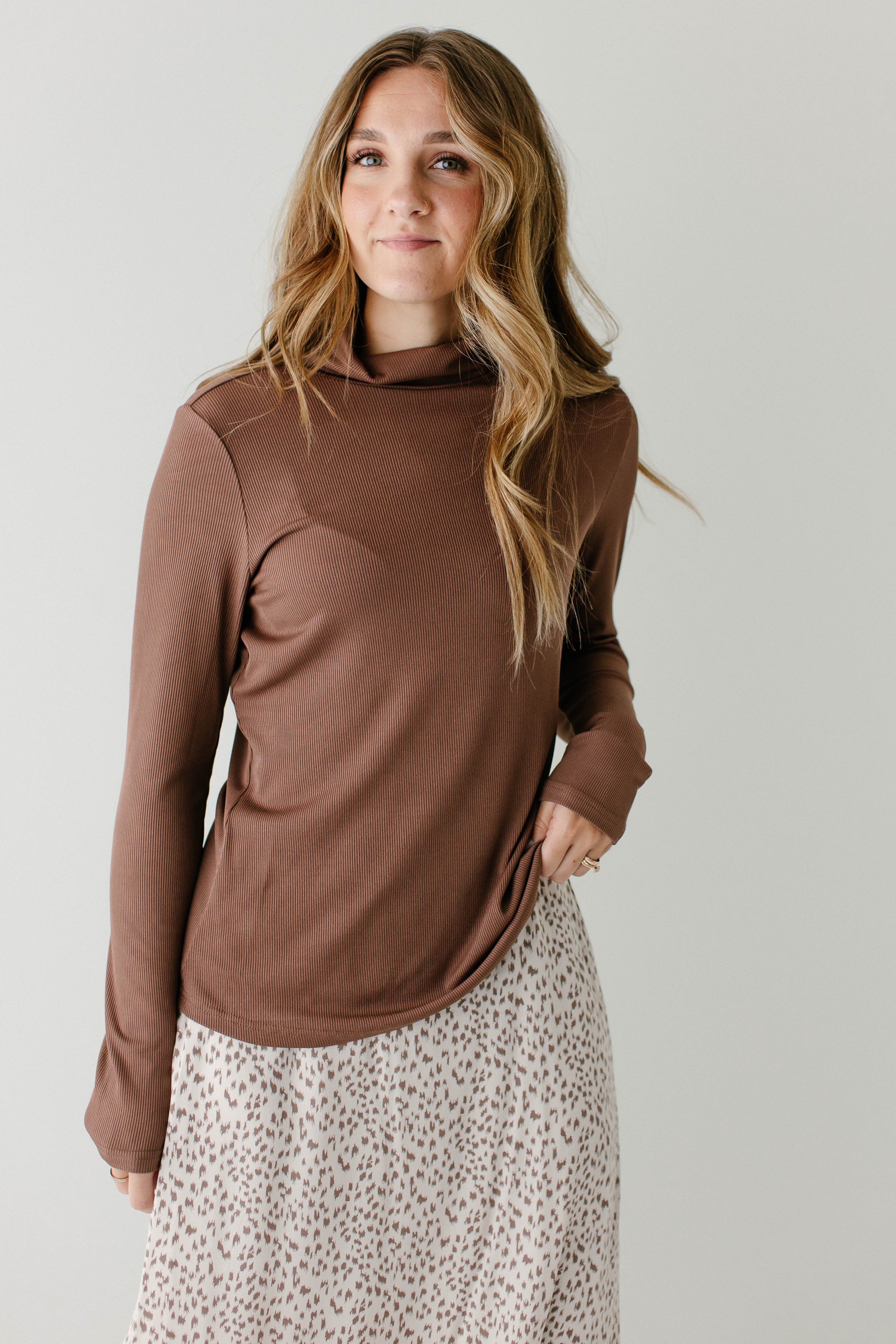 Zuri Ribbed Turtleneck FINAL SALE - Image 11