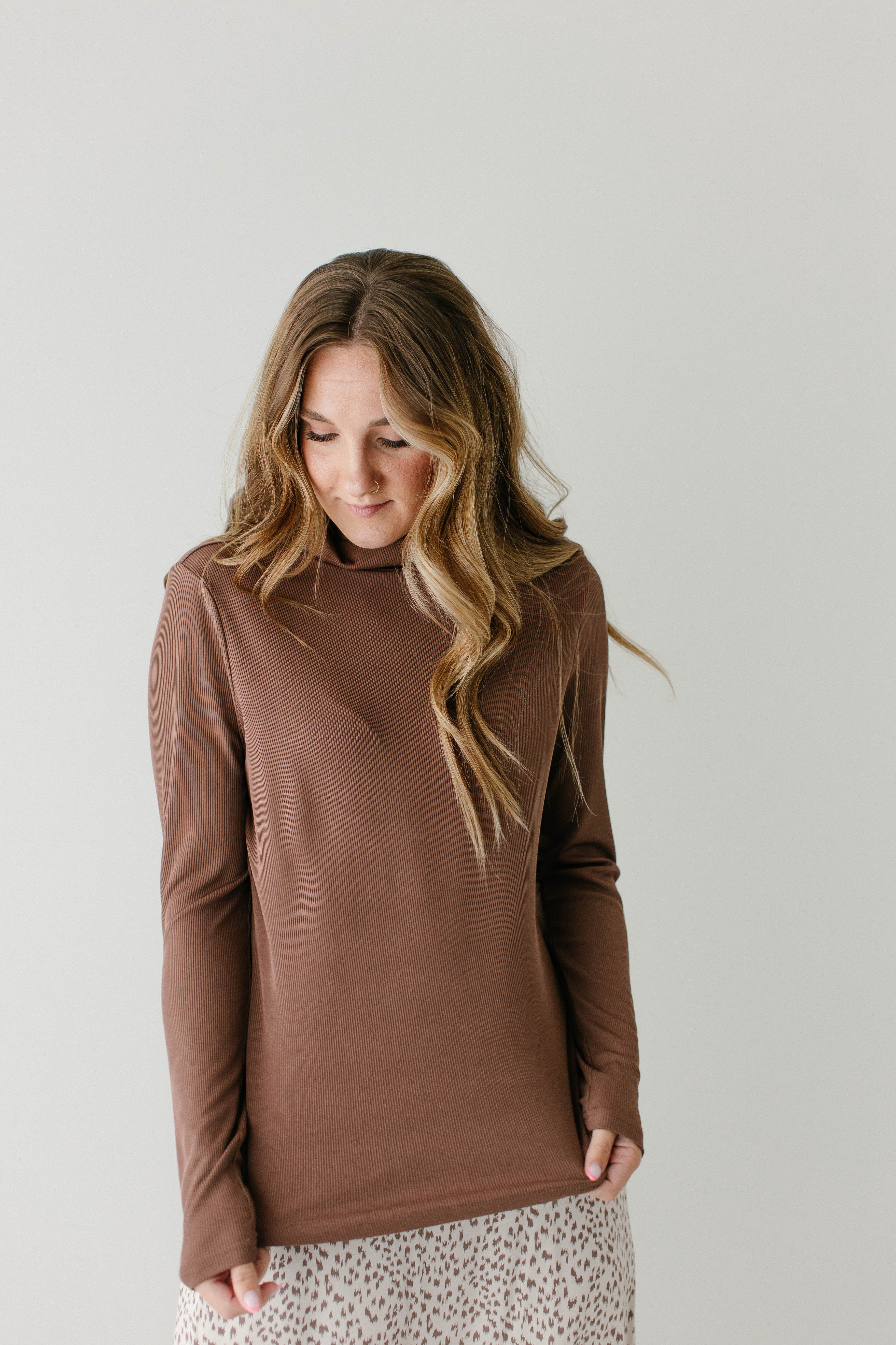 Zuri Ribbed Turtleneck FINAL SALE - Image 13