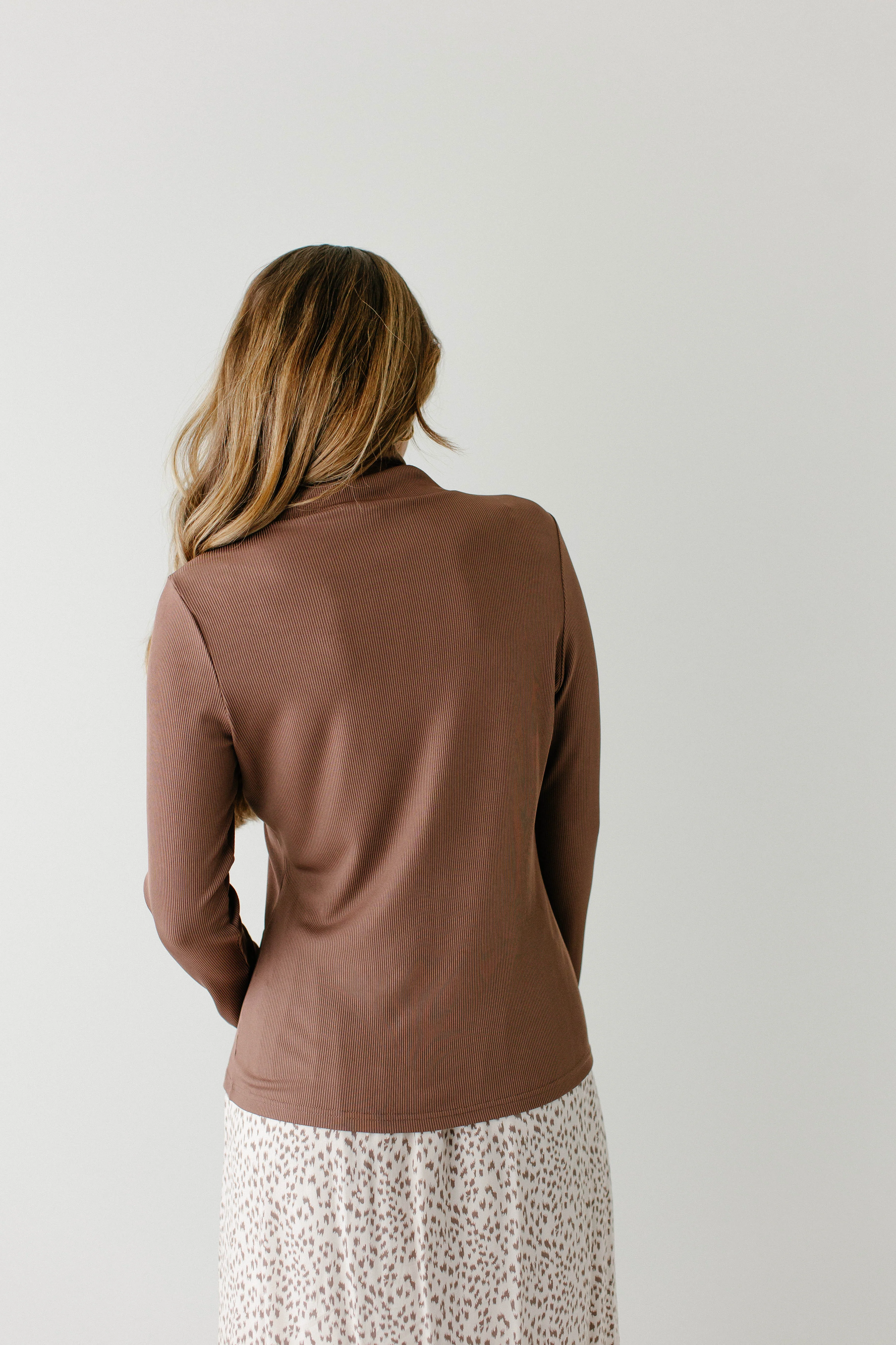 Zuri Ribbed Turtleneck FINAL SALE - Image 14