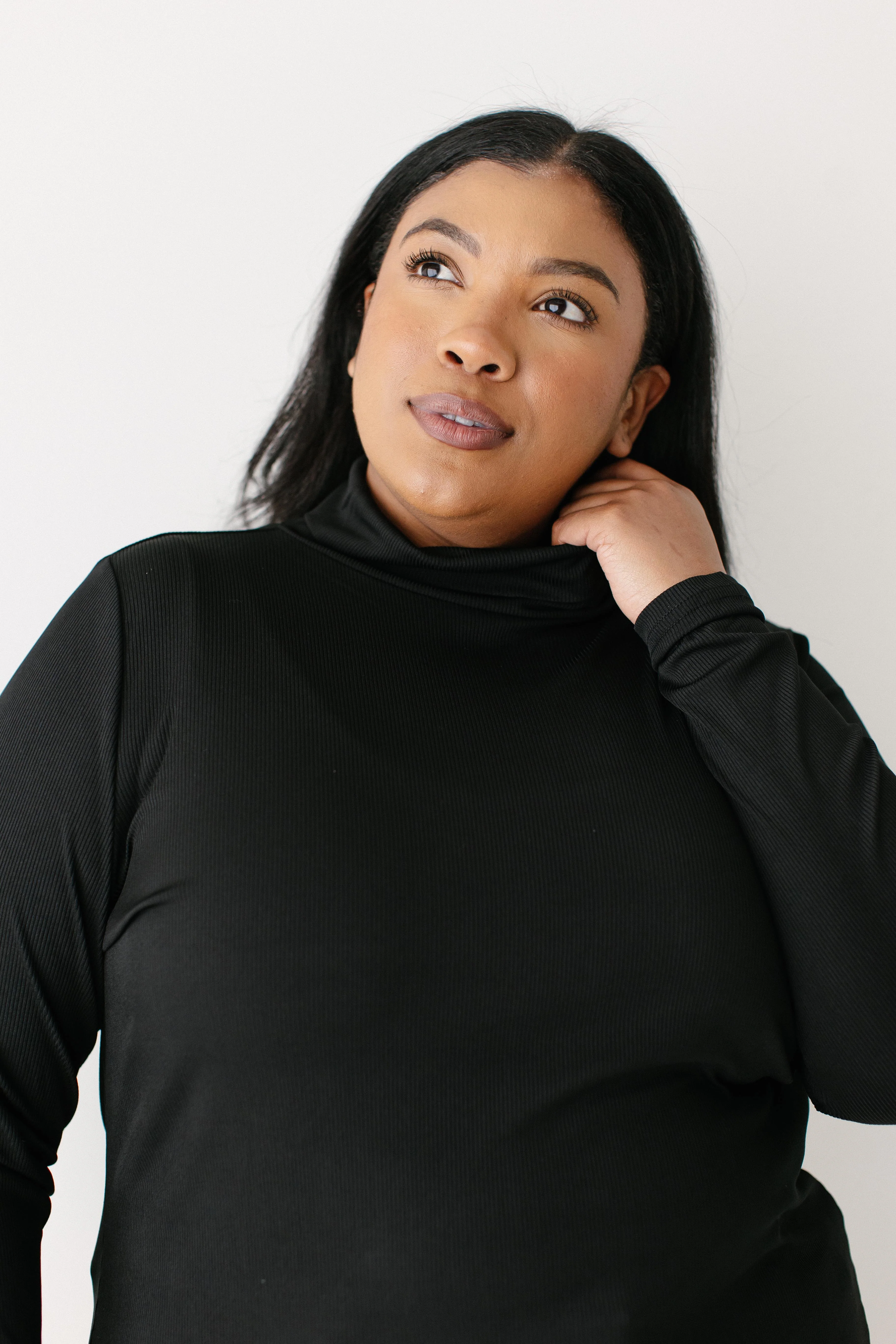 Zuri Ribbed Turtleneck FINAL SALE - Image 19