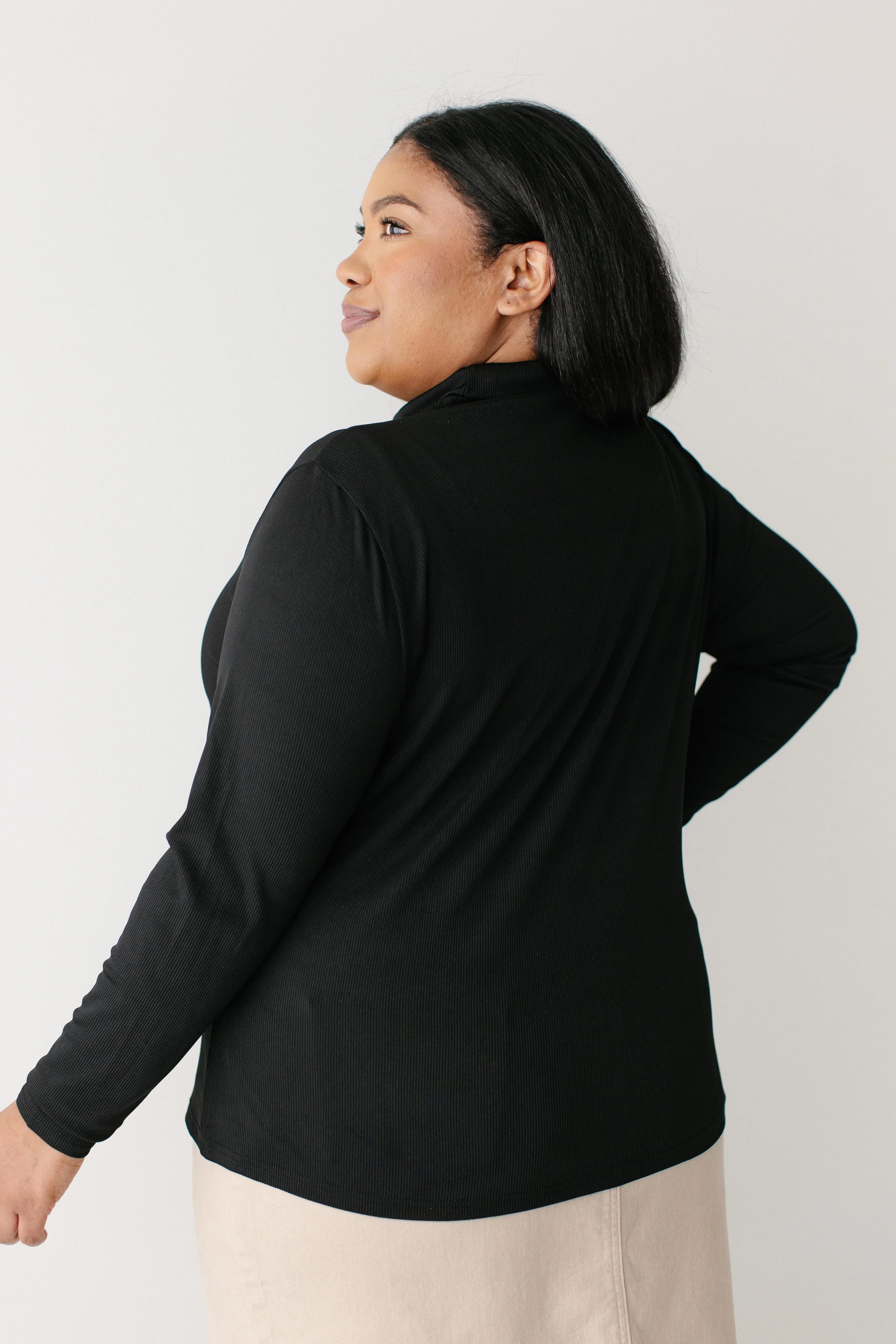 Zuri Ribbed Turtleneck FINAL SALE - Image 20