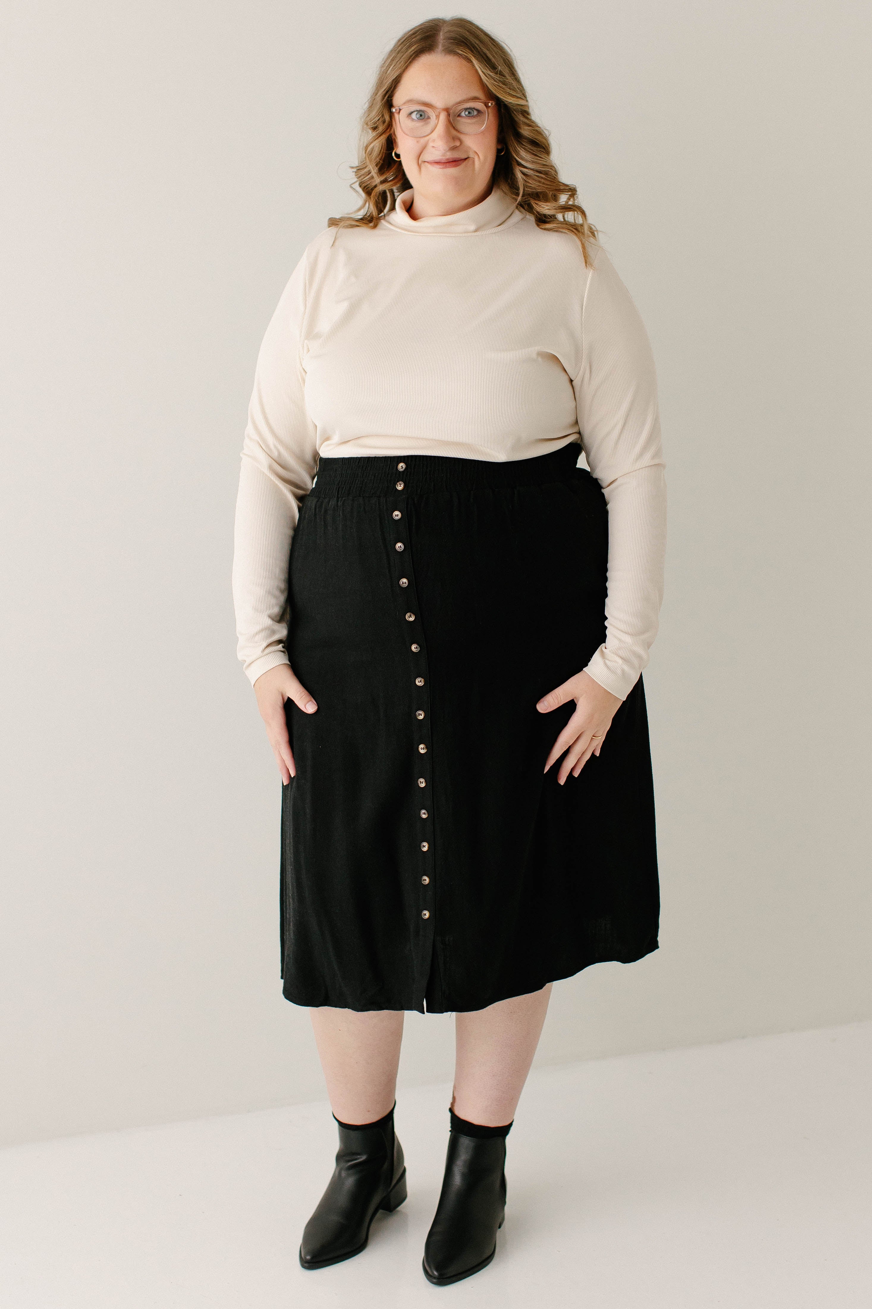 Zuri Ribbed Turtleneck FINAL SALE - Image 7