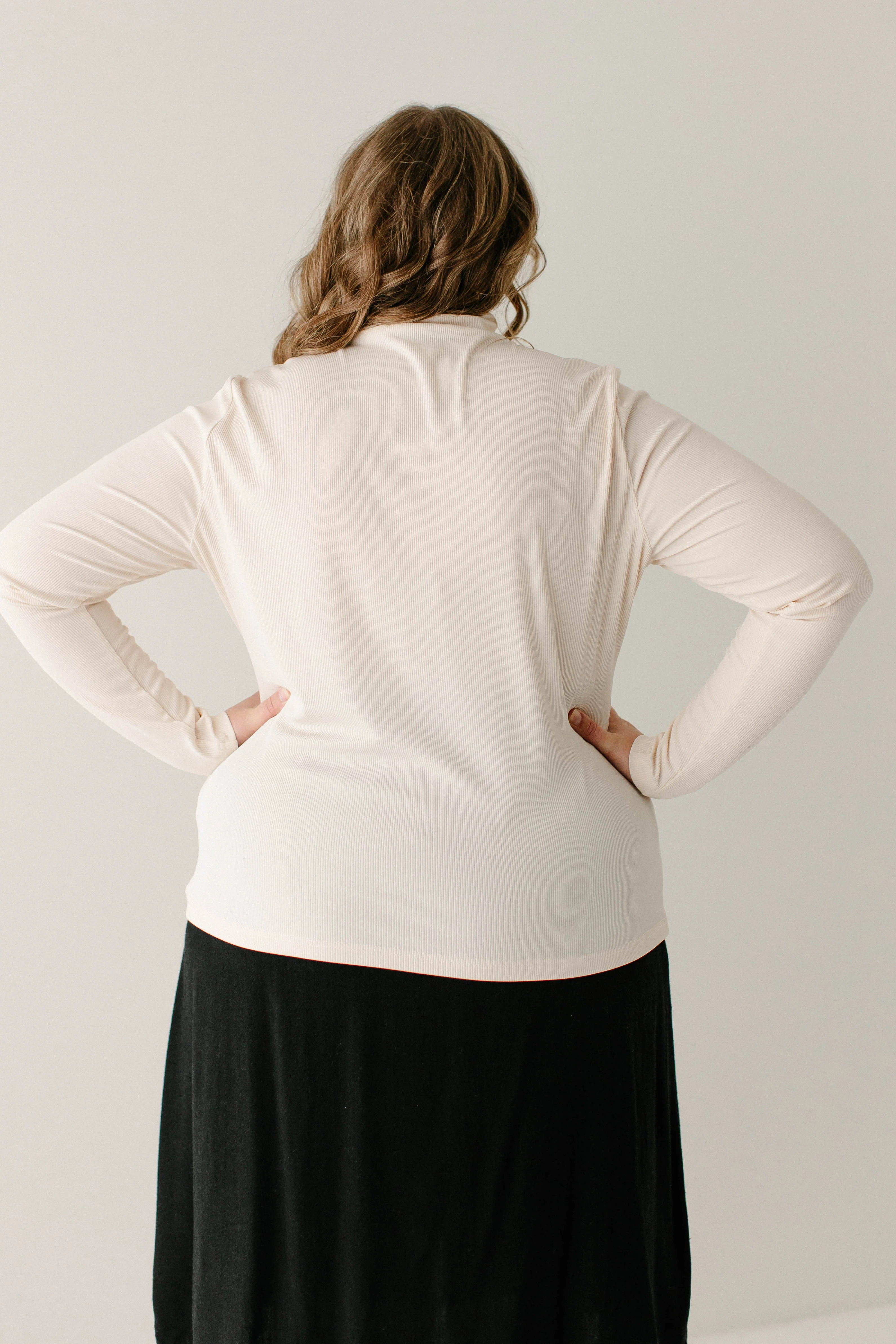 Zuri Ribbed Turtleneck FINAL SALE - Image 8